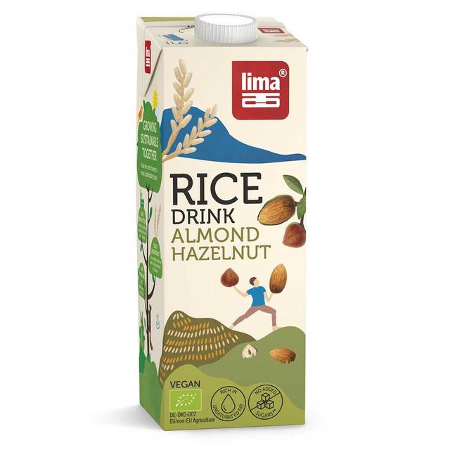 Boisson végétale riz noisette amande 1L