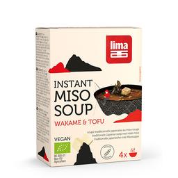 Soupe miso instantanée tofu wakame 4x10g