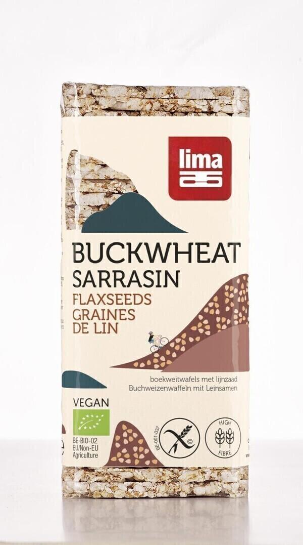 LIMA - GALETTES DE SARRASIN AUX GRAINES DE LIN 150G