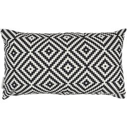 Housse de coussin 30x50 cm PANAMA Noir