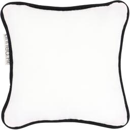 Housse de coussin 20x20 cm MONTSEGUR Blanc