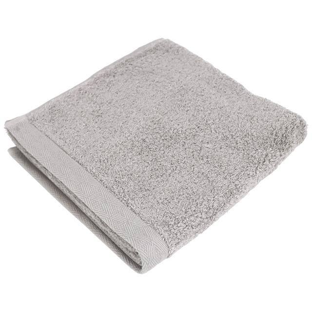 Serviette de toilette 50x100 cm SOFTY argent