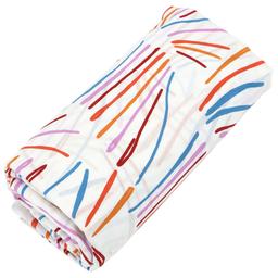 Drap housse imprimé 80x200 cm coton PERROQUET Salsa Bonnet 30 cm