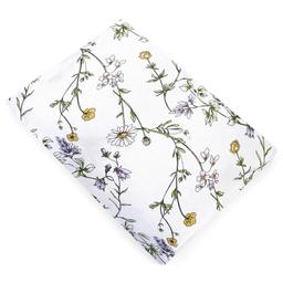 Drap plat 180x290 cm coton FOLIFLORA Blanc