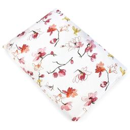 Drap plat 240x310 cm percale coton ELISA Rose