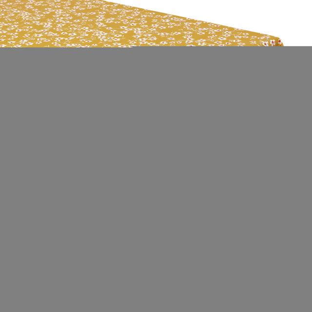 Nappe rectangle enduit 150x200 cm AMANDIER jaune Safran