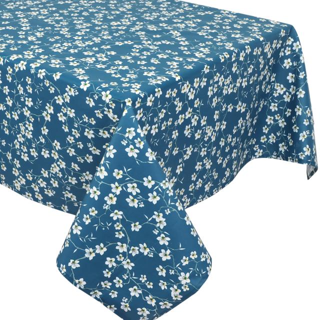 Nappe carrée enduit 80x80 cm AMANDIER Bleu