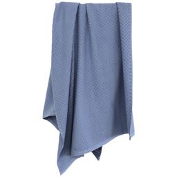 Drap de bain en éponge coton 400 g/m² 100x170 cm coton DAMA bleu