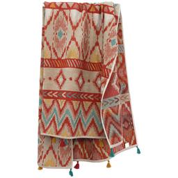 Drap de plage en coton et éponge 100x180 cm GIULIA multicolore