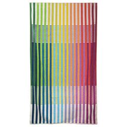 Drap de plage 100x180 cm pur coton collection CIRELLA multicolor