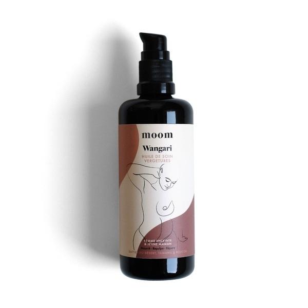 Huile de soin vergetures bio Wangari - Moom Skincare