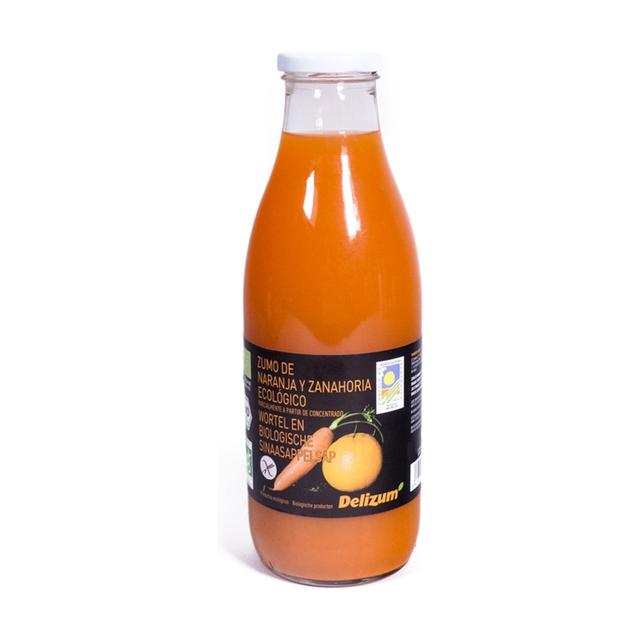 Jus d'orange et de carotte bio 200 ml