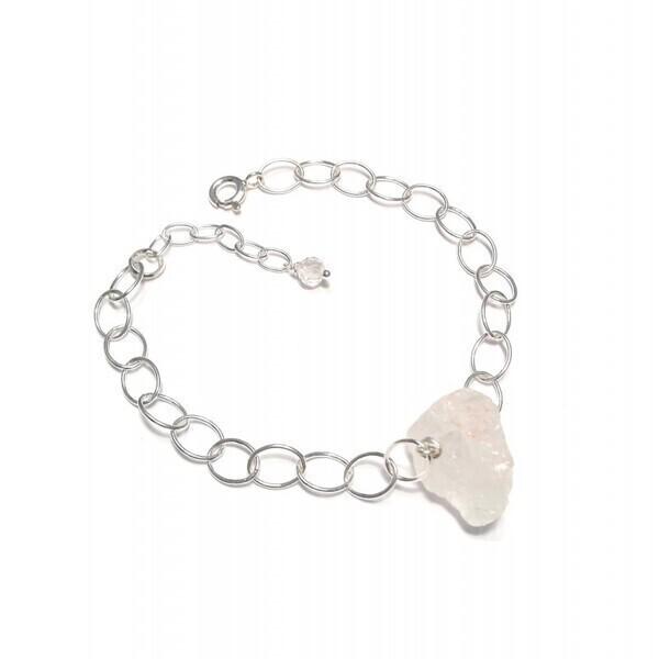 Bracelet Cristal De Roche Argent 925