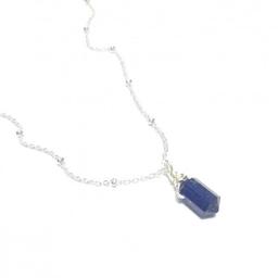 Collier Pendule Lapis Lazuli Argent 925