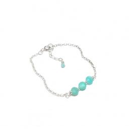 Bracelet Maya Amazonite Argent 925