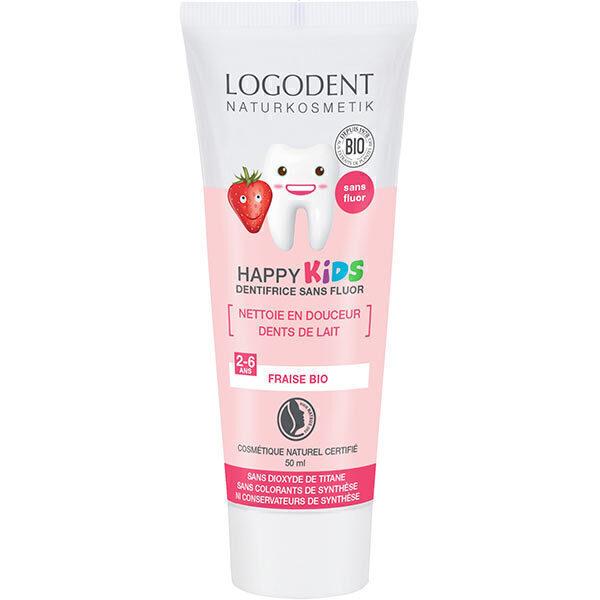 Dentifrice enfant à la Fraise bio 50 ml