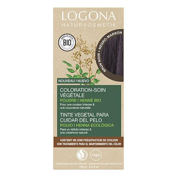 Coloration végétale Brun noir 100g