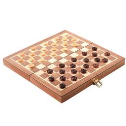 Coffret de jeu de dames jeu en bois - LOISIRS NOUVEAUX