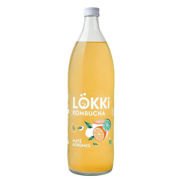 Kombucha maté et agrumes 1L