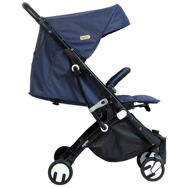 Poussette Compacte SQUIZZ 3 - Navy Blue (Polyester Recyclé)