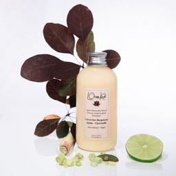 Après-shampoing cheveux gras,  Citron-Bergamote. Vegan 210 ml