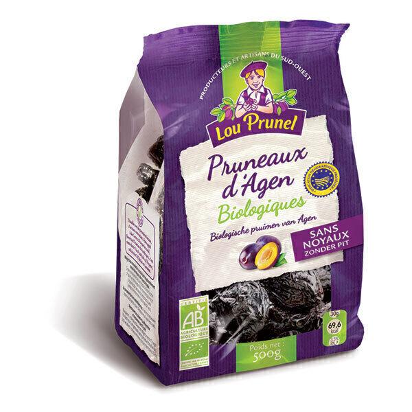 Pruneaux d'Agen Bio dénoyautés 44/55 500g