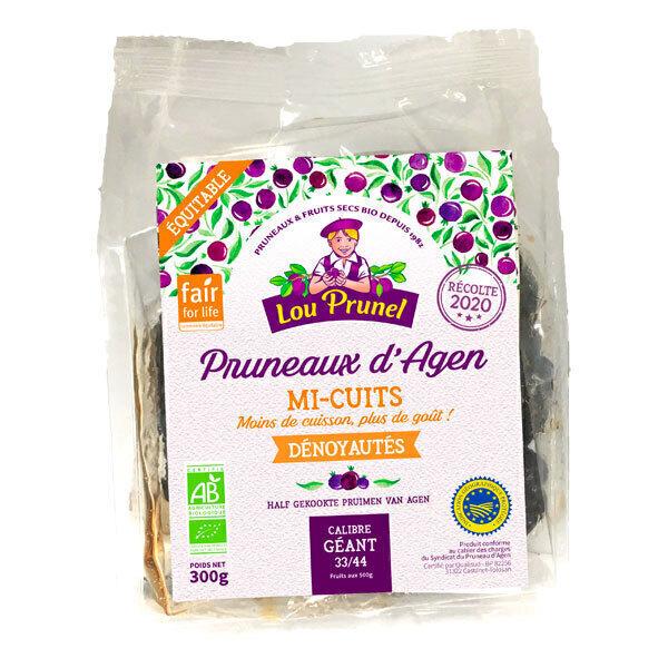 Pruneaux d'Agen mi-cuits sans noyaux géants 300g