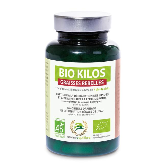 BIO KILOS graisses rebelles - 1 mois (90 cps)