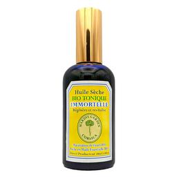 Huile Sèche Corse à l'Immortelle et au Myrte 100ml.Parfum fleuri