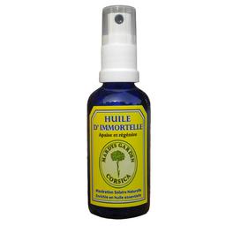 Huile d'Immortelle Corse 50ml. Macérat de fleurs BIOLOGIQUE