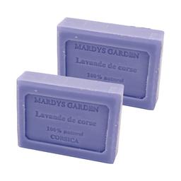 Lot de 2 Savon Lavande Corse 100g. Parfum camphré