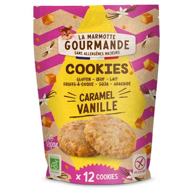 Cookies caramel vanille sans gluten 150g