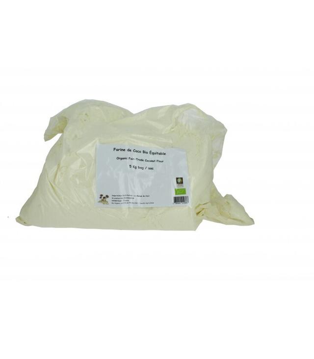 Farine de coco bio & équitable VRAC RHD 5 kg