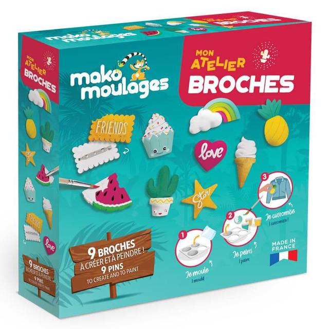 Mon atelier Broches - Mako Moulages