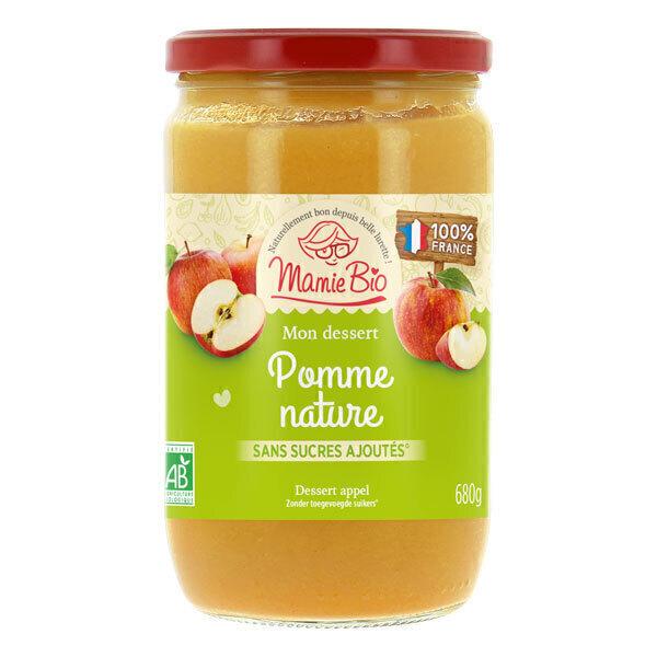 Purée pommes France sans sucres ajoutés 680g