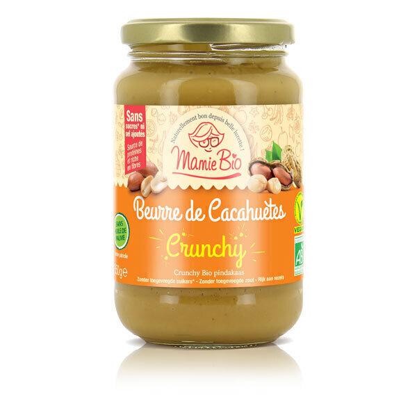 Beurre de cacahuète crunchy 350g