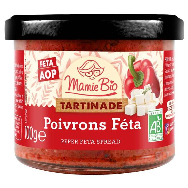 Tartinade poivrons feta AOP 100g