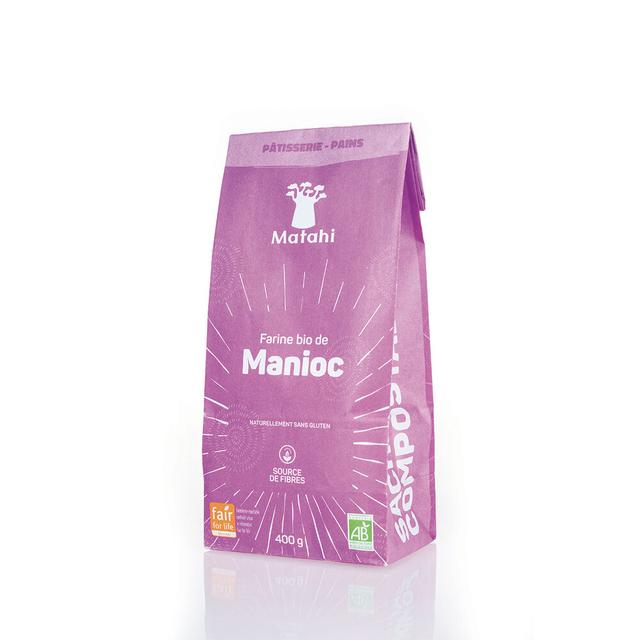 Farine de manioc équitable 400g