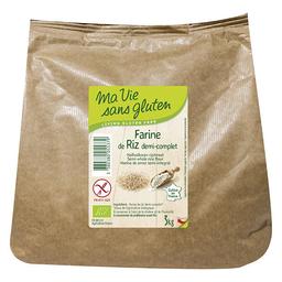 Farine de riz demi-complet 3Kg