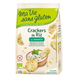 Crackers de riz au romarin sans gluten 40g