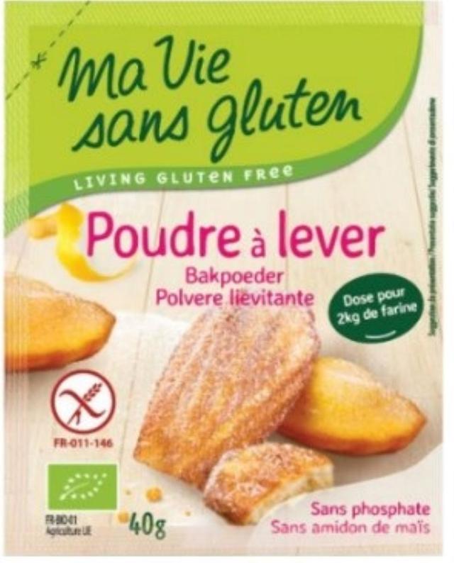 Sachet de poudre à lever 40g