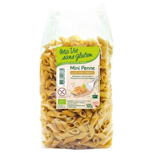 Mini penne au riz complet 500g