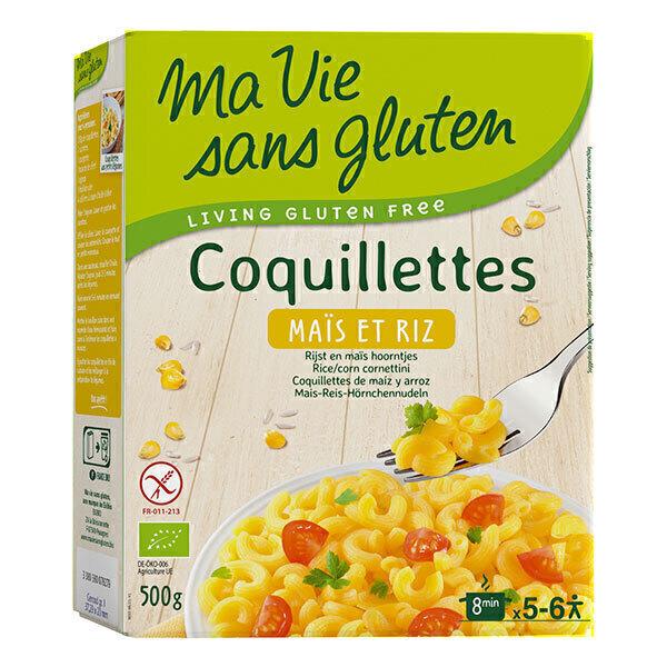 Coquillettes maïs et riz 500g