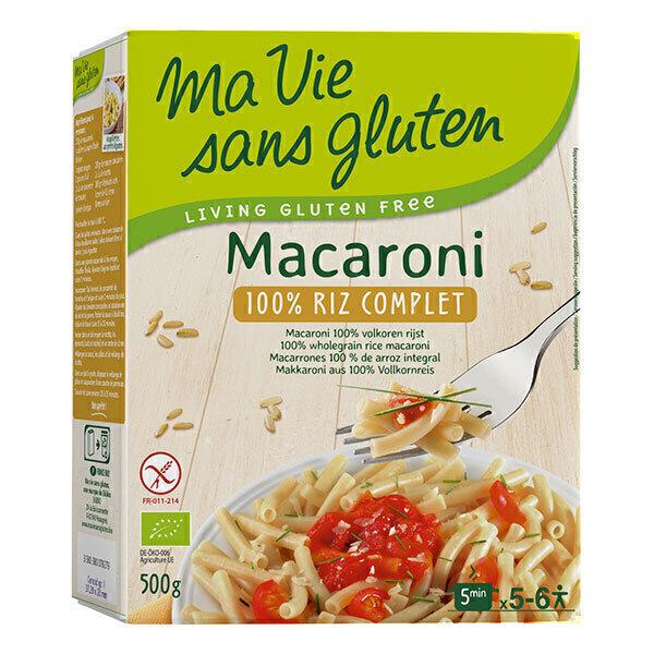 Macaroni au riz complet 500g