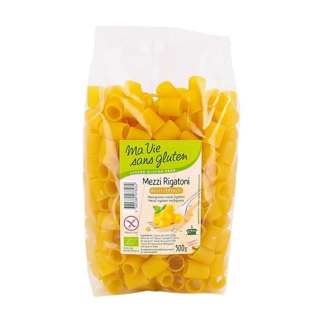 Mezzi rigatoni multicéréales BIO 500 g