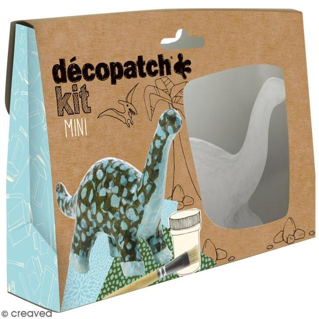 Décopatch Kit papier mâché - Dinosaure