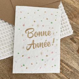 Carte ensemencée à planter - Bonne