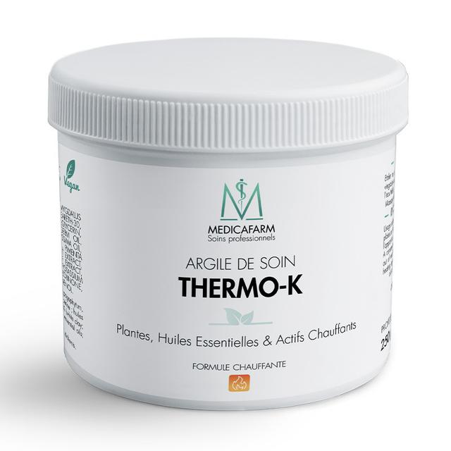 THERMO-K Argile de soin - Formule chauffante - 250g