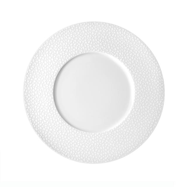 Baghera Blanc - Coffret 6 assiettes plates