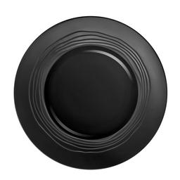 Escale Noir - Coffret 6 assiettes plates